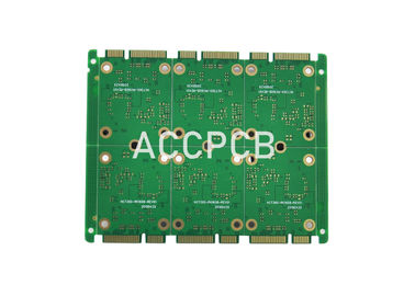 2개 OZ 층 0.3mm 최소한도 구멍을 완료하는 전자 고밀도 PCB 널 침수 금 표면