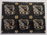 다중층 엄밀한 커뮤니케이션 PCB 시제품 인공위성을 위한 빠른 회전 검정 색깔