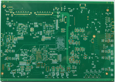 1.2 밀리미터 두께 침지 금 PCB 마감과 200X300mm