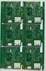 6layer KB Fr4 임피던스 통제 PCB 6개의 층 무선 네트워크 카드를 위한 100개 옴 Immerion 금