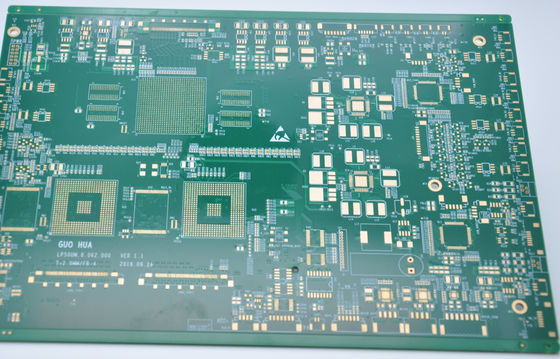양면 배밀도 디스켓 Fr4 tg130 2OZ 구리 두께 원형 PCB와 오디오 장치를 위한 침적식 주석