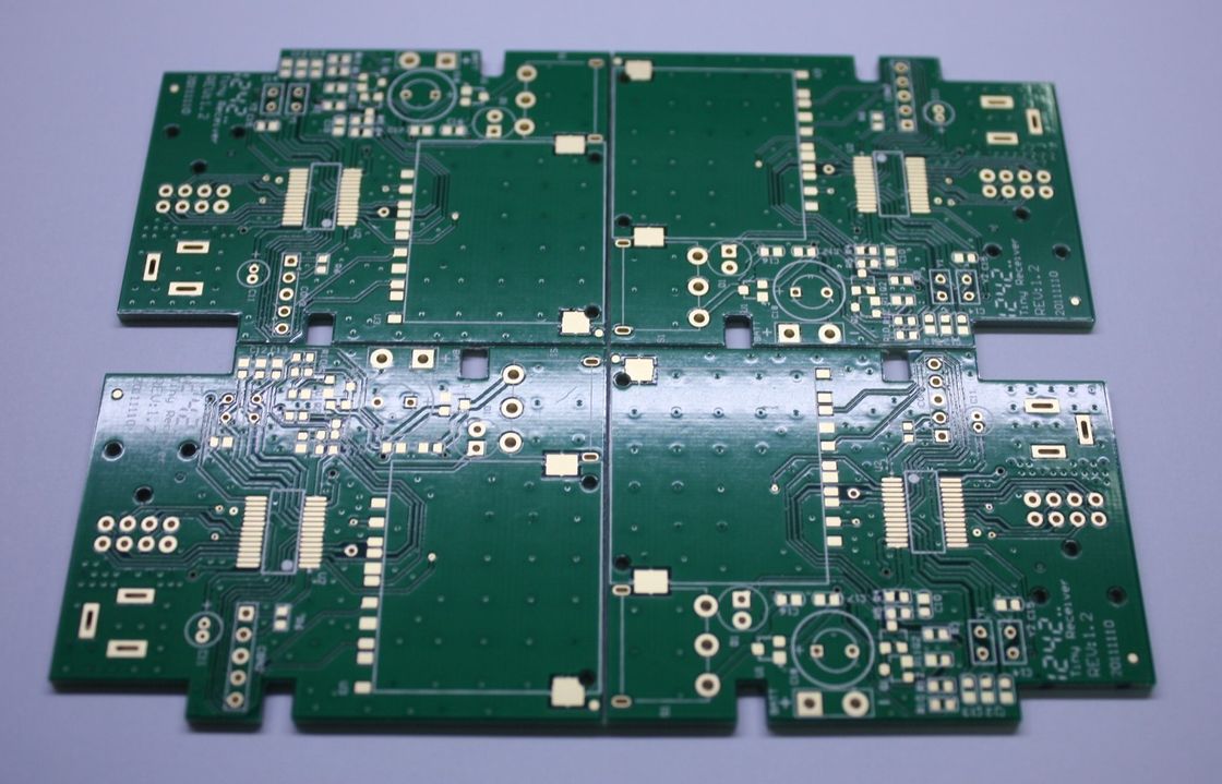 6L Fr4 PCB 빠른 회전 Customizable 고주파 PCB 단위 녹색 땜납 가면 색깔