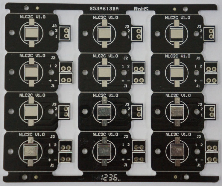 FR4 LED 빛 PCB 널 전자공학 LCD를 위한 완전히 엄격한 테스트 0.8mm 간격
